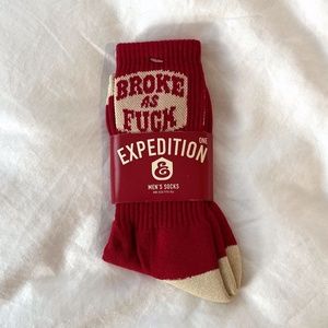 Expedition-One Broke As F**k Socks